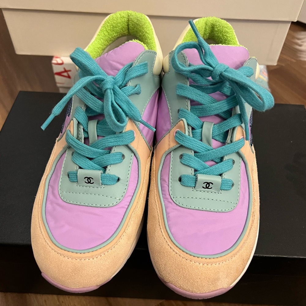 Chanel Sneakers!! - Picture 2 of 12